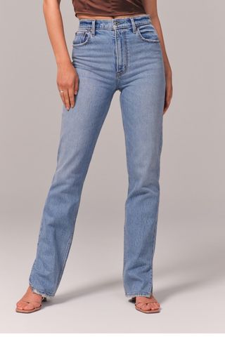 Abercrombie Ultra High Rise 90s Straight Jean 