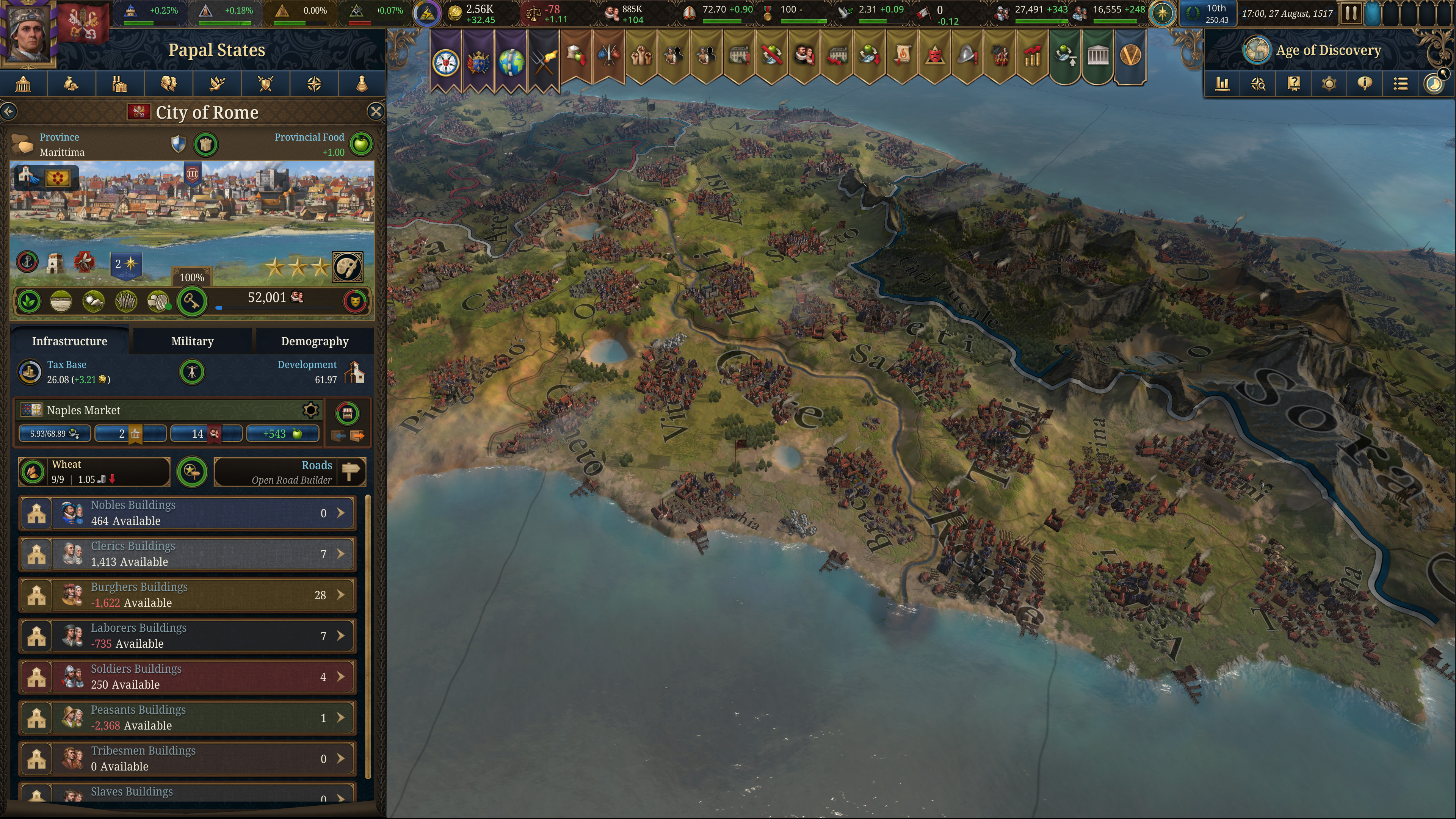 EU5 screens