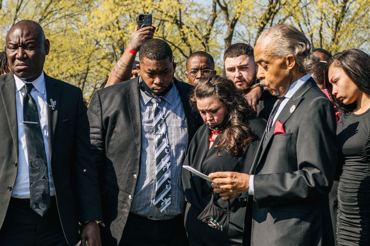 The funeral of Daunte Wright