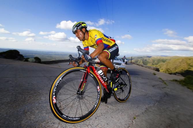Colombian champion Miguel Angel Rubiano Chaves