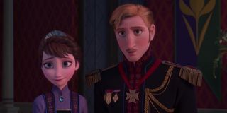 Anna and Elsa's parents in Frozen