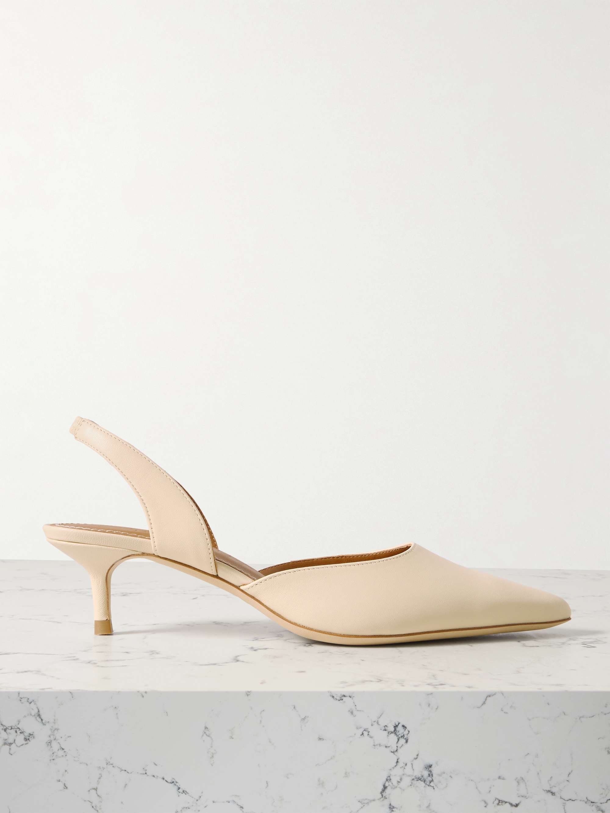 Sebastian Leather Slingback Pumps