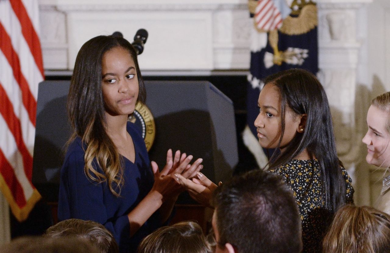 Malia Obama.