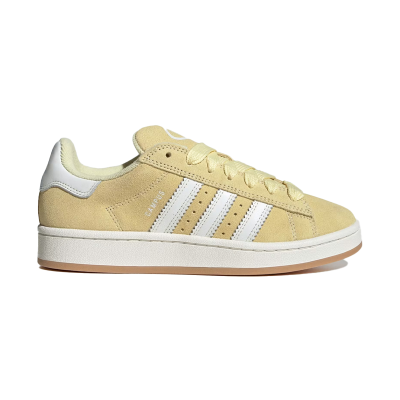 yellow adidas campus trainers