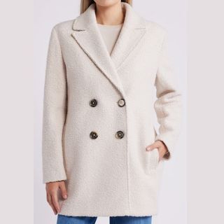 white coat from Nordstrom 