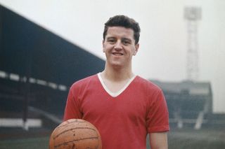 Tommy Taylor at Manchester United, circa 1957.