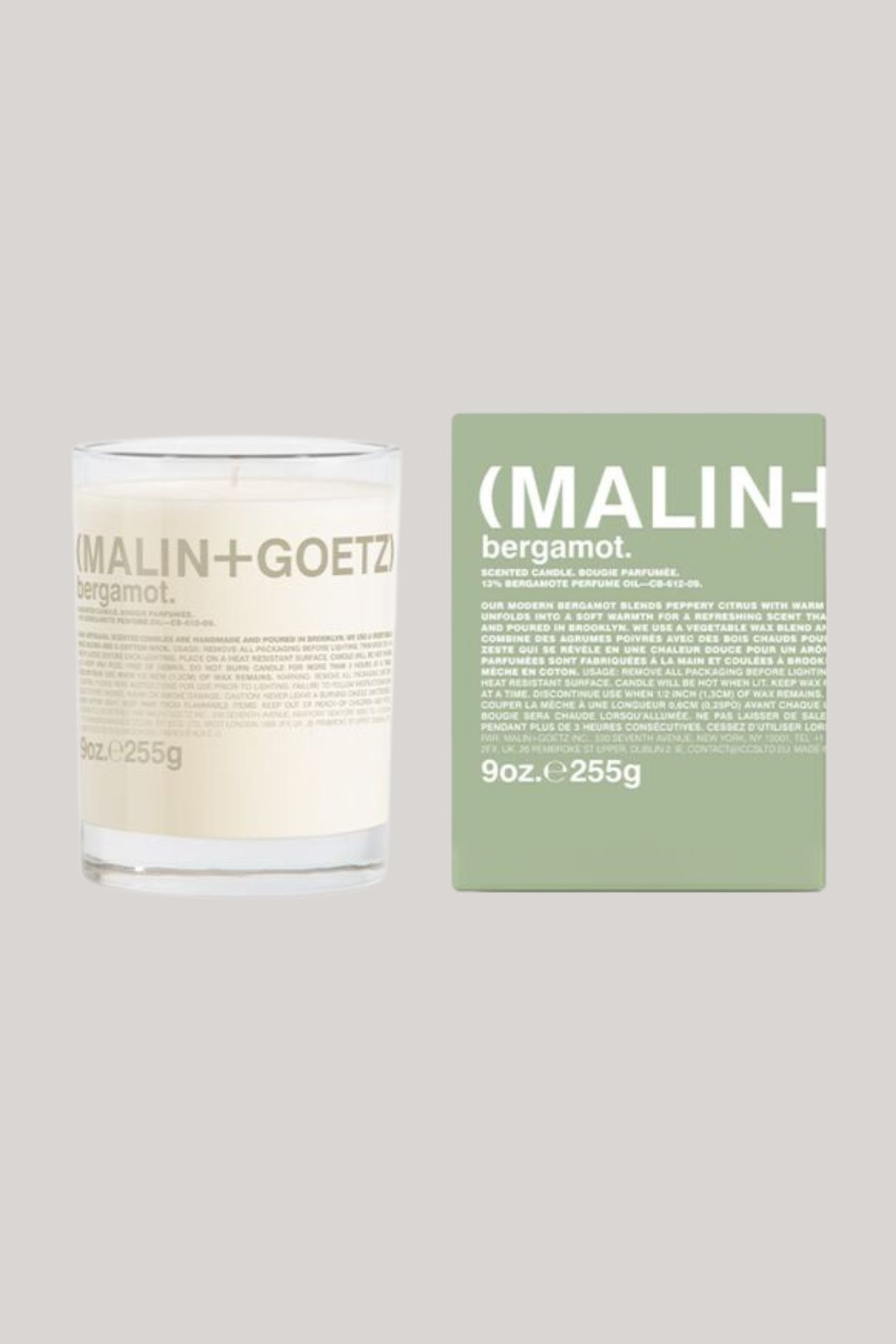 Malin + Goetz, Bergamot Candle