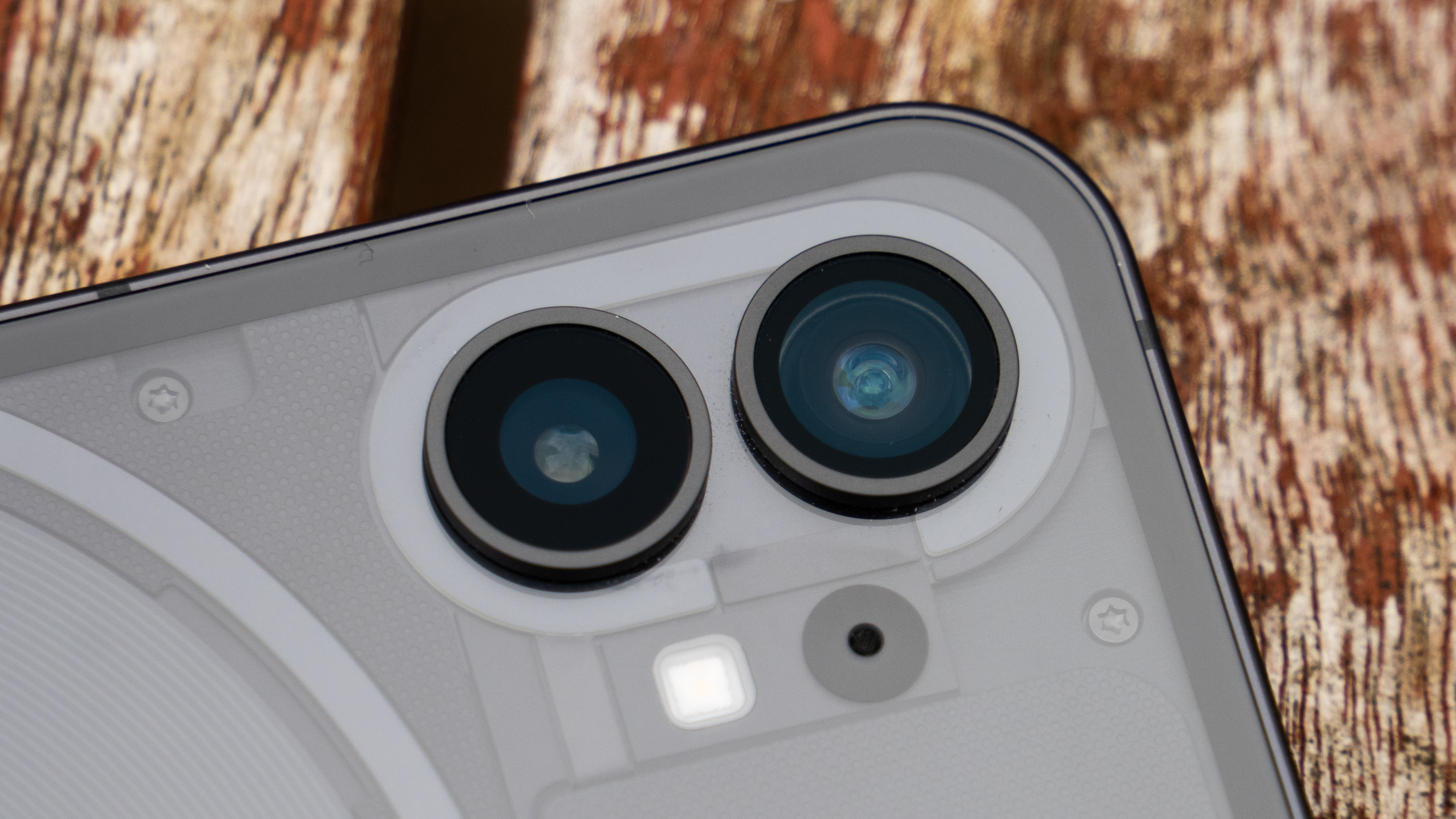 Nothing Phone 1 camera lens detail