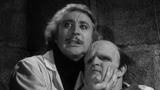 Gene Wilder and Peter Boyle in Young Frankenstein