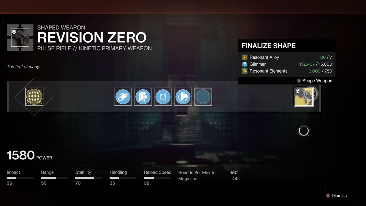 How to complete the Destiny 2 Revision Zero Exotic weapon quest ...