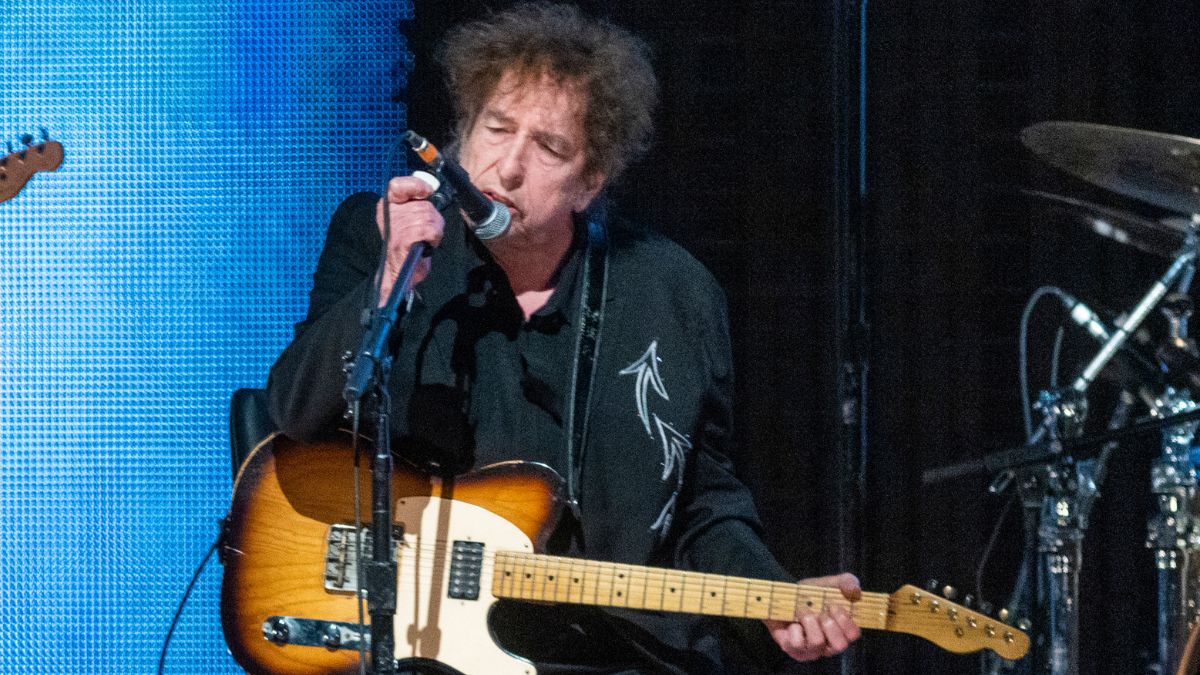 Special guest Bob Dylan performs in concert during Farm Aid at Ruoff Home Mortgage Music Center on September 23, 2023 in Noblesville, Indiana. 