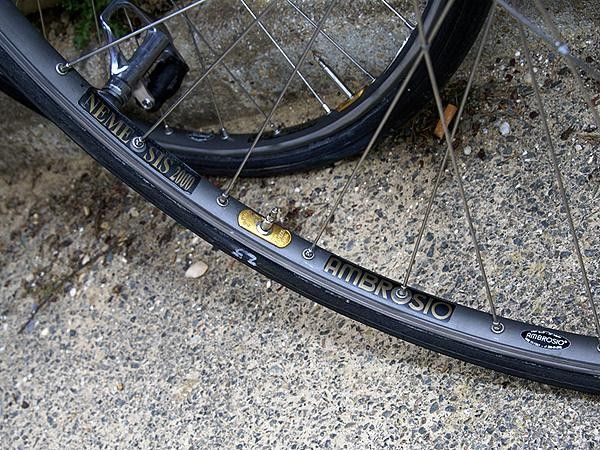 Ambrosio was one of the most prevalent rim brands found among the peloton at Paris-Roubaix.