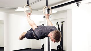 Wooden Gym Rings Crossfit Calisthenics