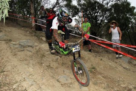 Sam Hill was unable to match Brosnan today.