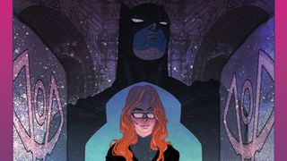 Detective Comics #1070 cover featuring Barbara Gordon and Batman