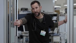 Robby on the move in the ED in The Pitt Season 2x12