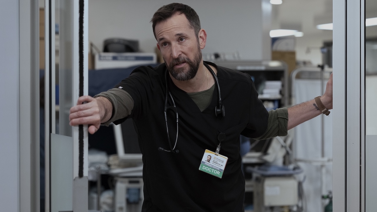Robby on the move in the ED in The Pitt Season 2x12