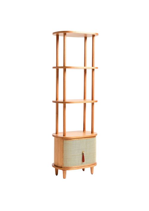 kinship Rattan Tall Shelving Unit