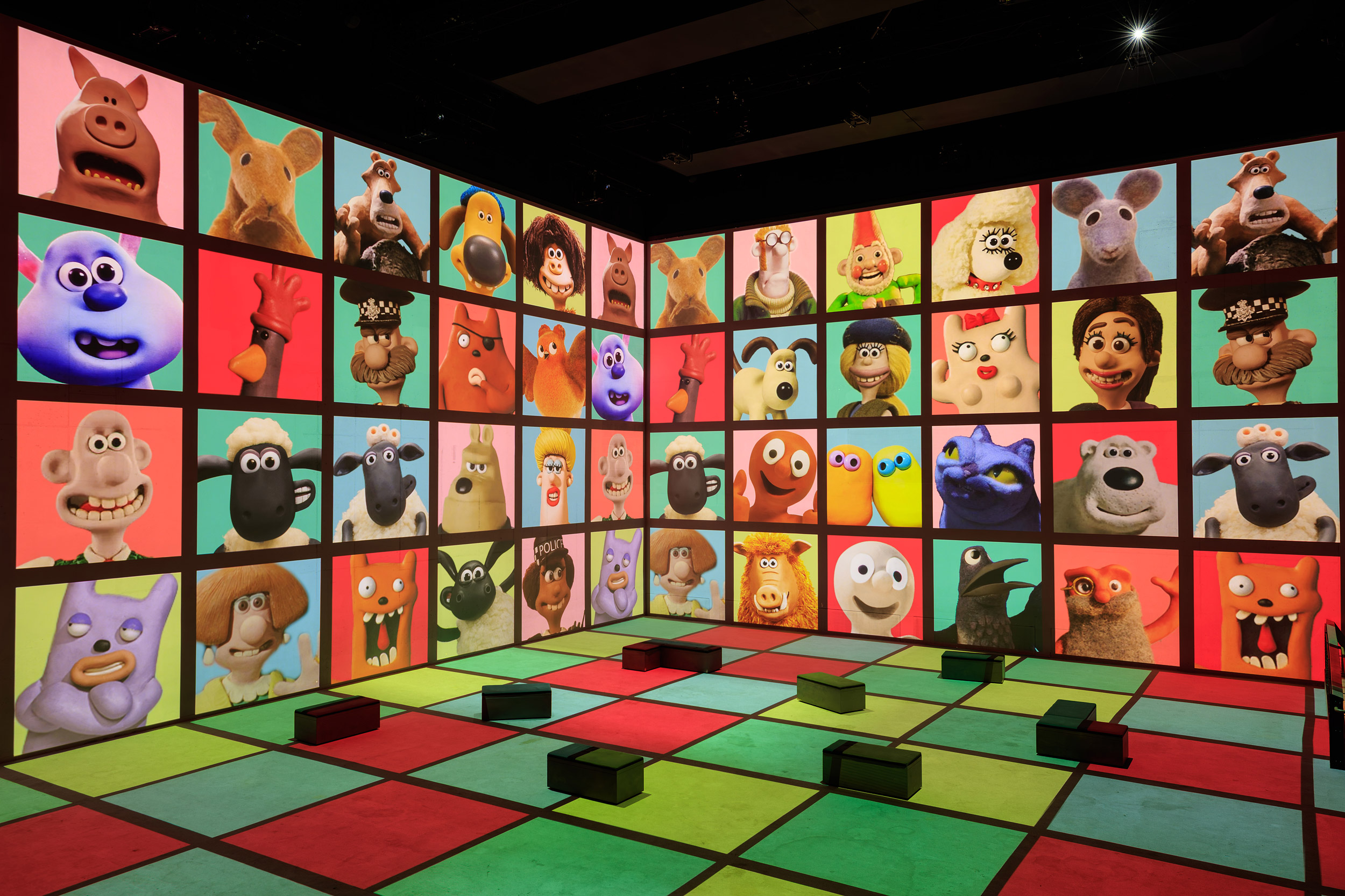 Larger Than Life Aardman exhibition