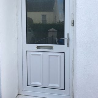 painted front door