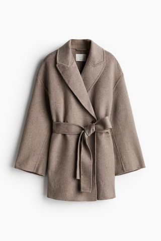 Wool-Blend Coat