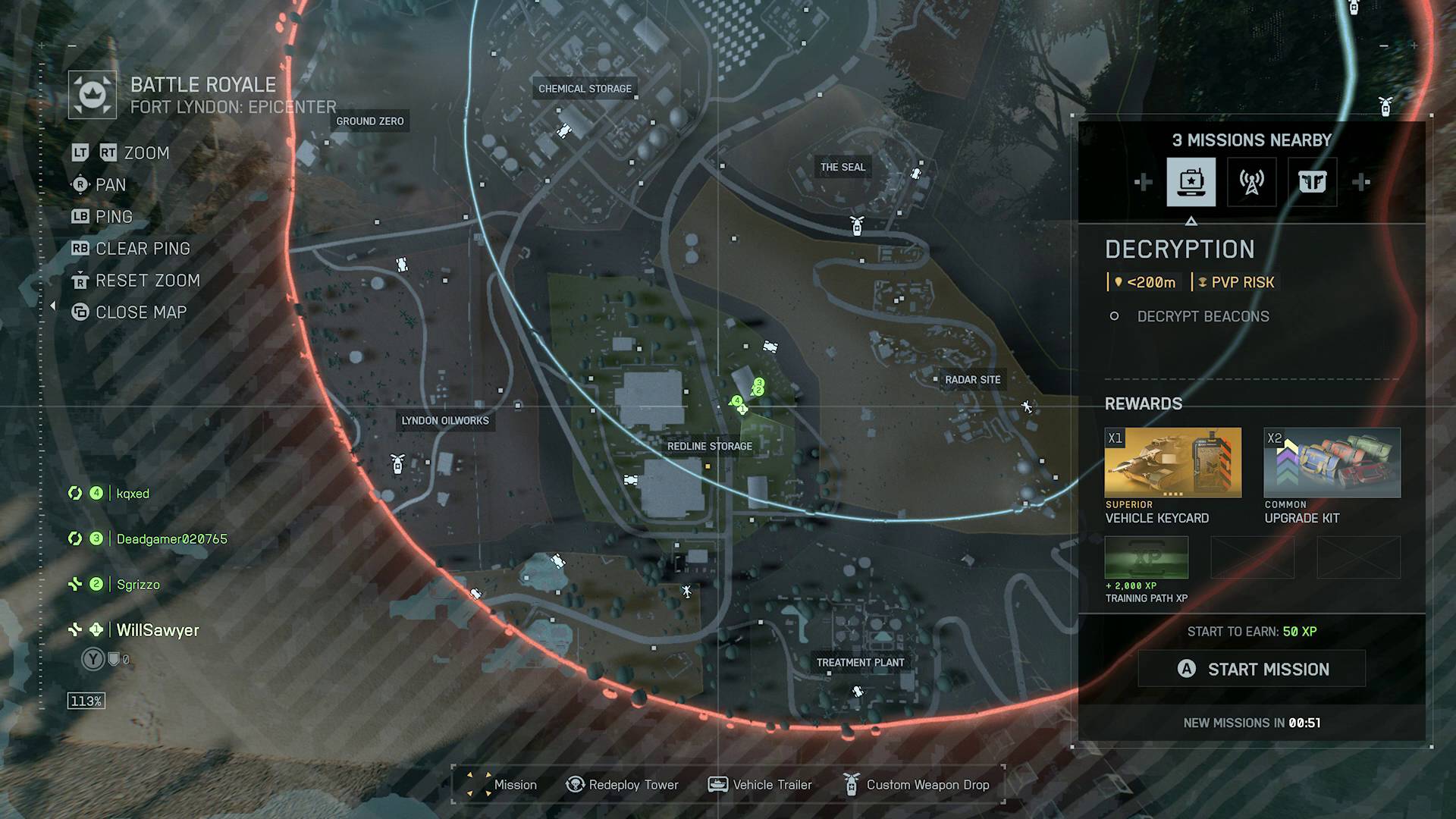 Battlefield Redsec vehicle keycard listed as mission reward