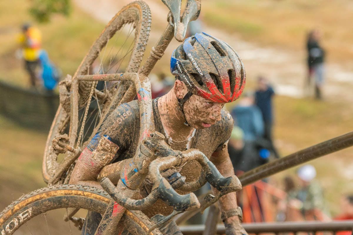 The UCI Cyclo-cross World Cup in Fayetteville, won by Quinten Hermans ahead of Eli Iserbyt
