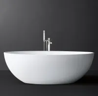 Floor mount tub, RH