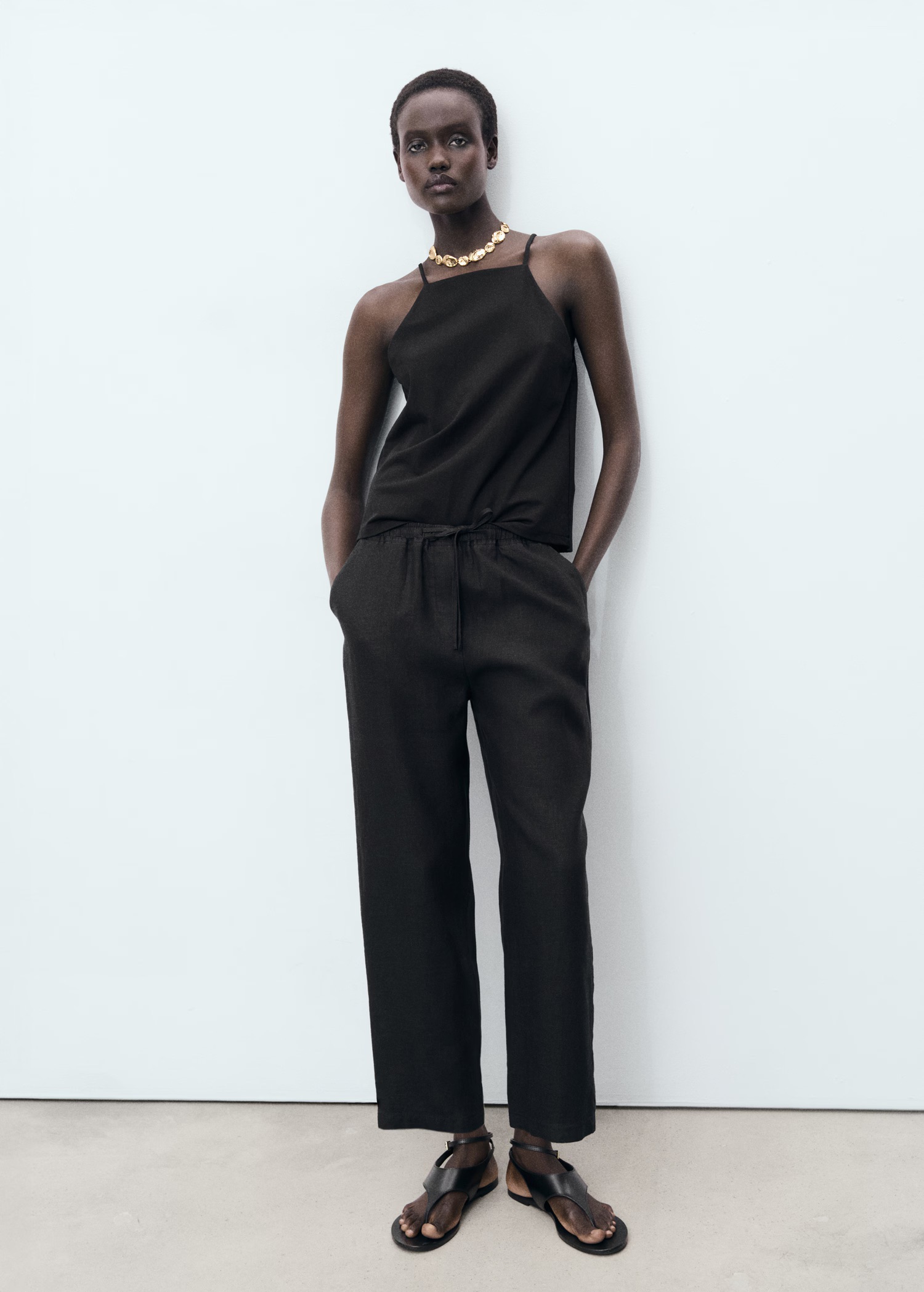 Linen trousers
