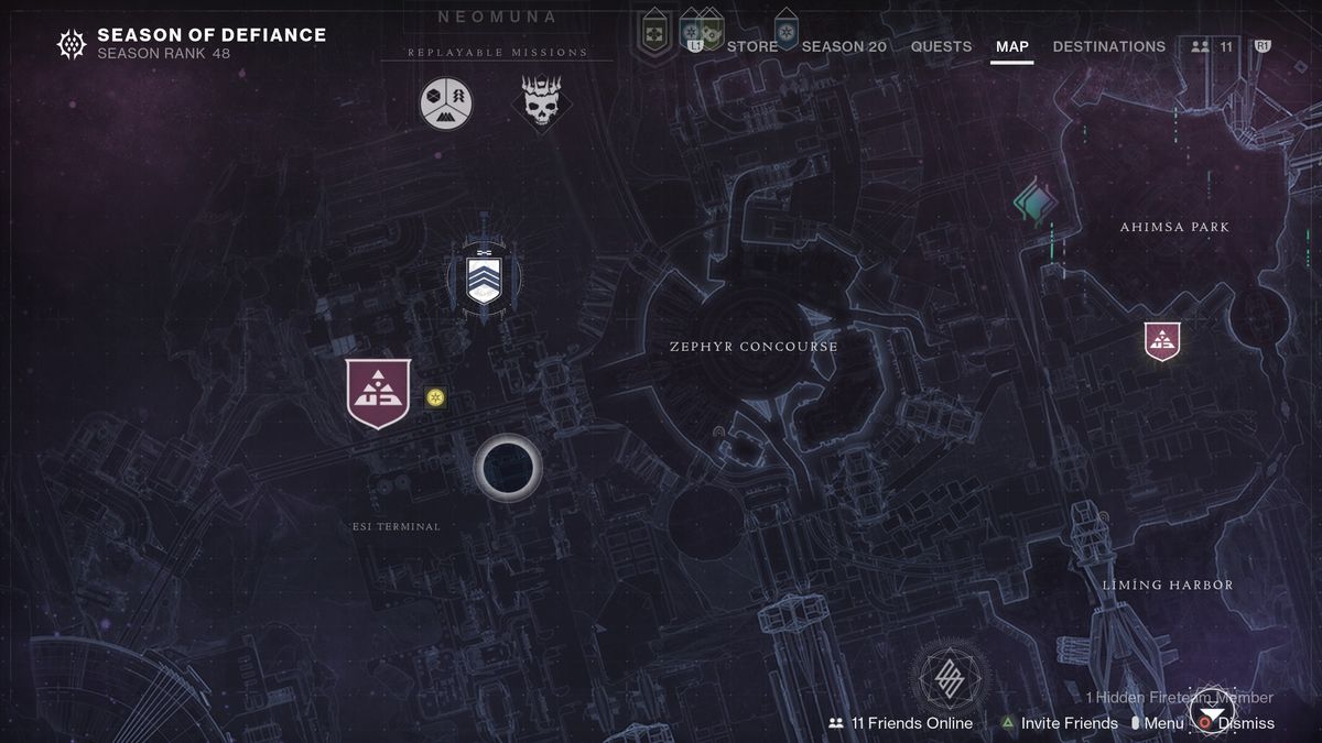 Destiny 2 action figure location in Esi Terminal