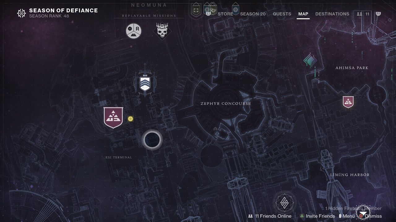 Destiny 2 action figure location in Esi Terminal