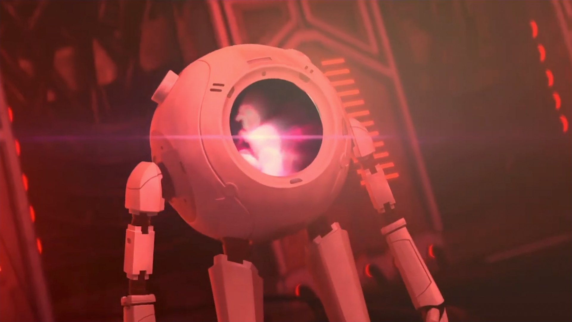 Uma Medusana dentro de um corpo mecânico em Star Trek: Prodigy.