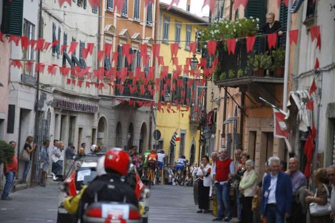 Peccioli greets the Coppa Sabatini.