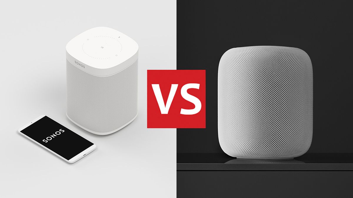 designer hvede Tilståelse Sonos One vs Apple HomePod: the smart speakers put head to head | T3