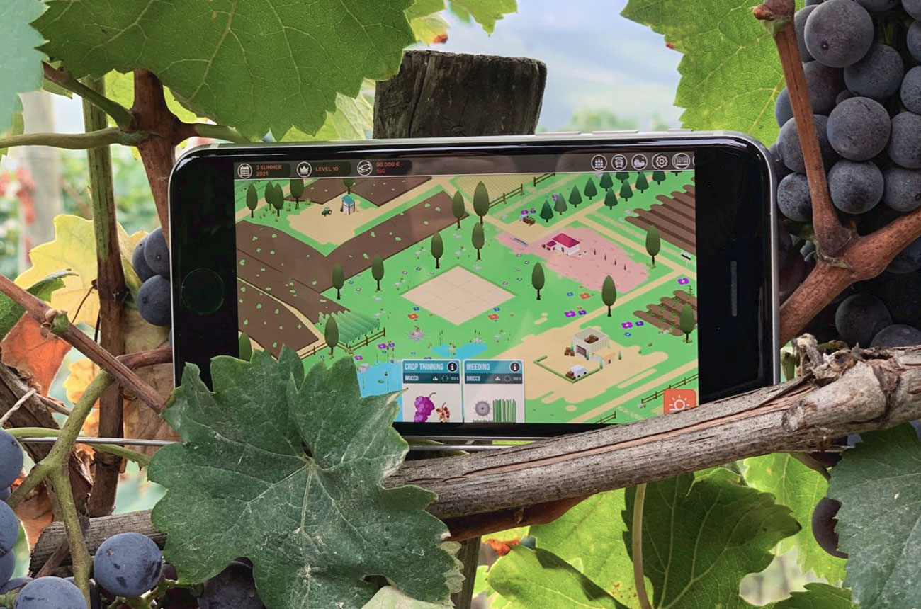 Hundred Days winemaking game playing scene