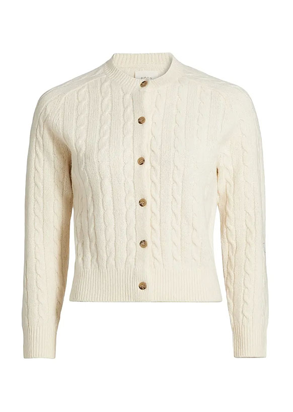 Penrose Cable-Knit Cardigan