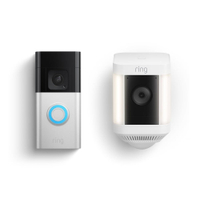 Ring Battery Doorbell Plus with Ring Spotlight Cam Plus