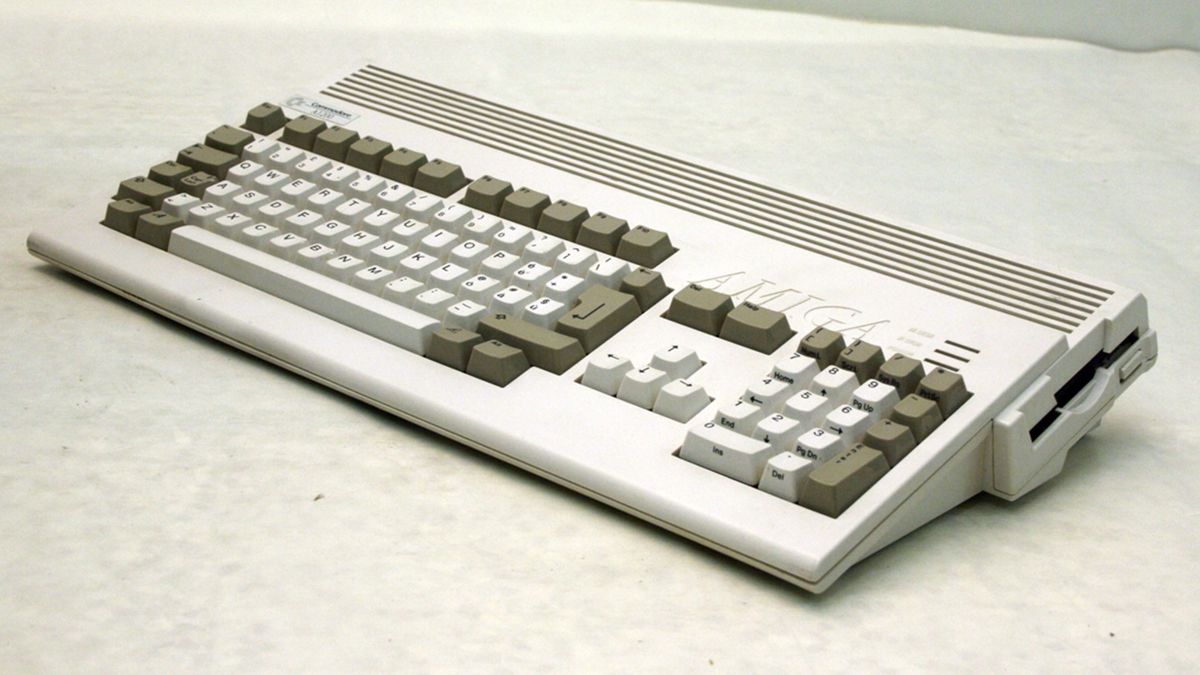 Full-sized A1200 Amiga remake spotted on display — A1200 will come with a port of The Settlers 2 which took 30 years and a working keyboard