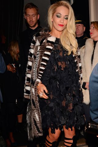 Rita Ora at the Sony Music after party