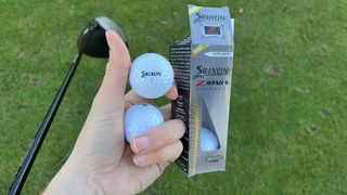 Srixon Z Star Diamond Golf Ball - in hand