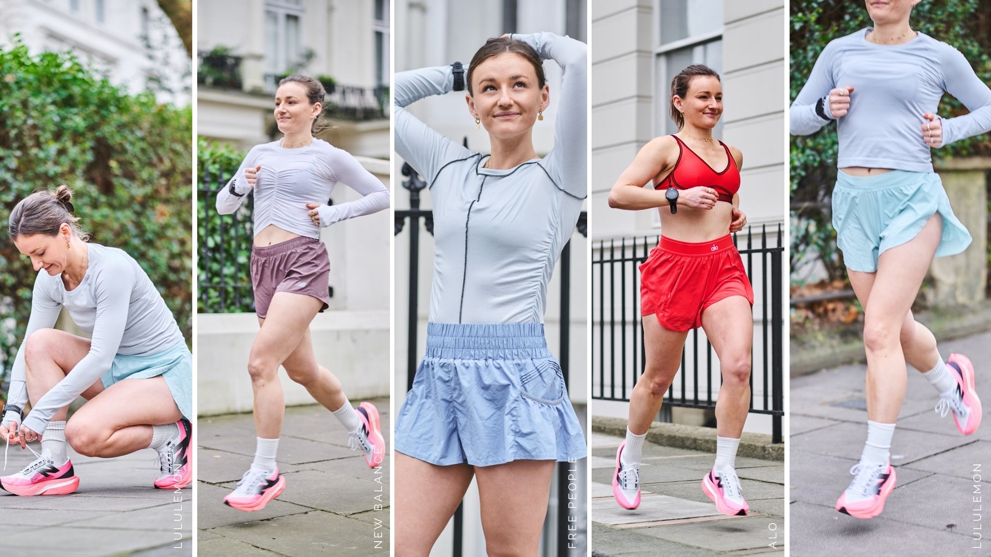 Best running shorts: Senior Health Editor Ally Head testing the best running shorts for women