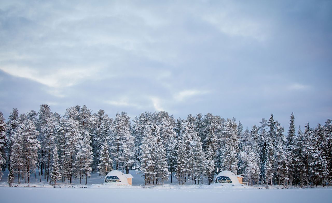 Hotels in the shape of Igloos 