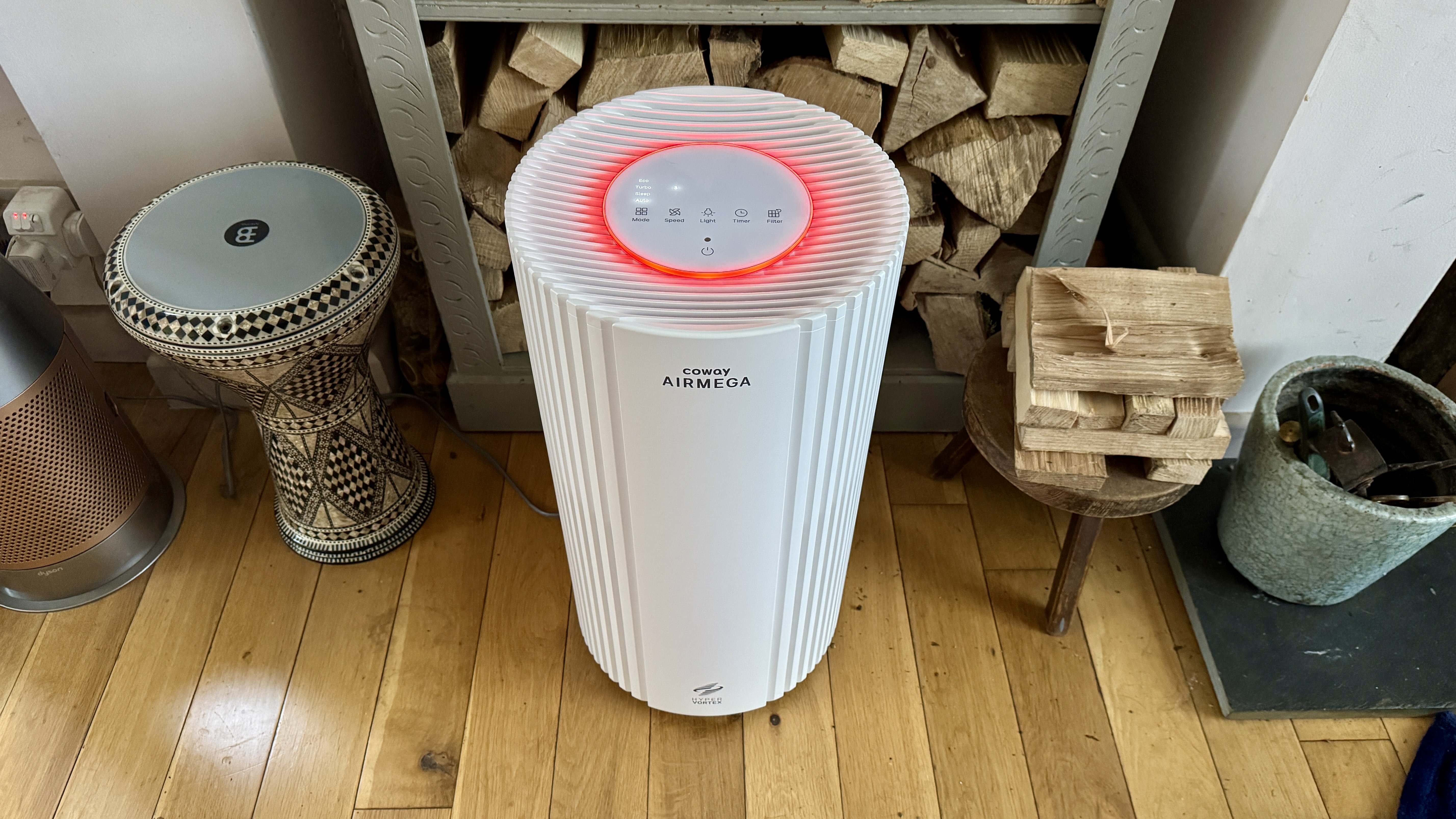 Coway Airmega 350 air purifier at home
