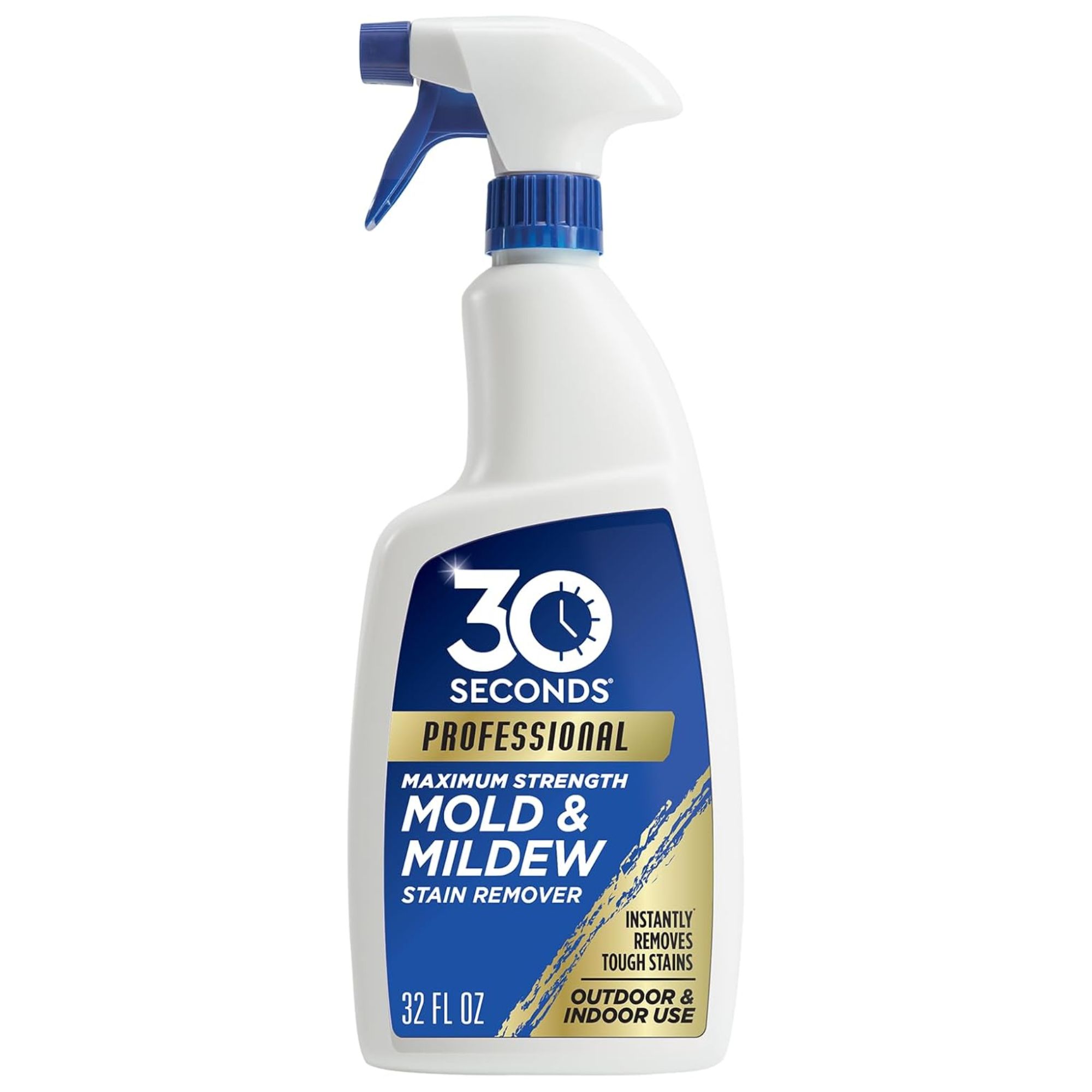 Mold and mildew stain remover