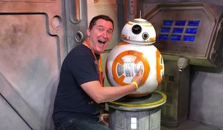 Sean with BB-8