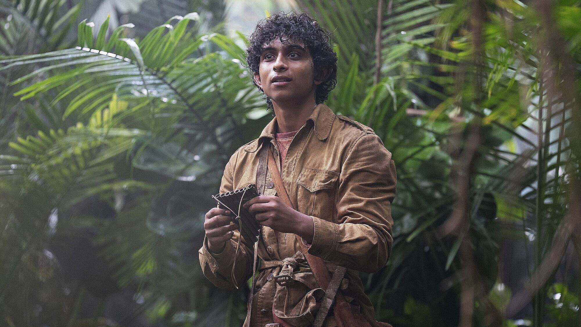 Aryan Simhadri as Grover in &quot;Percy Jackson&quot; season 2 on Disney Plus