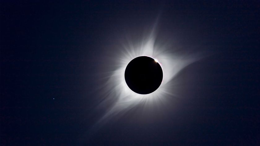 A total solar eclipse.