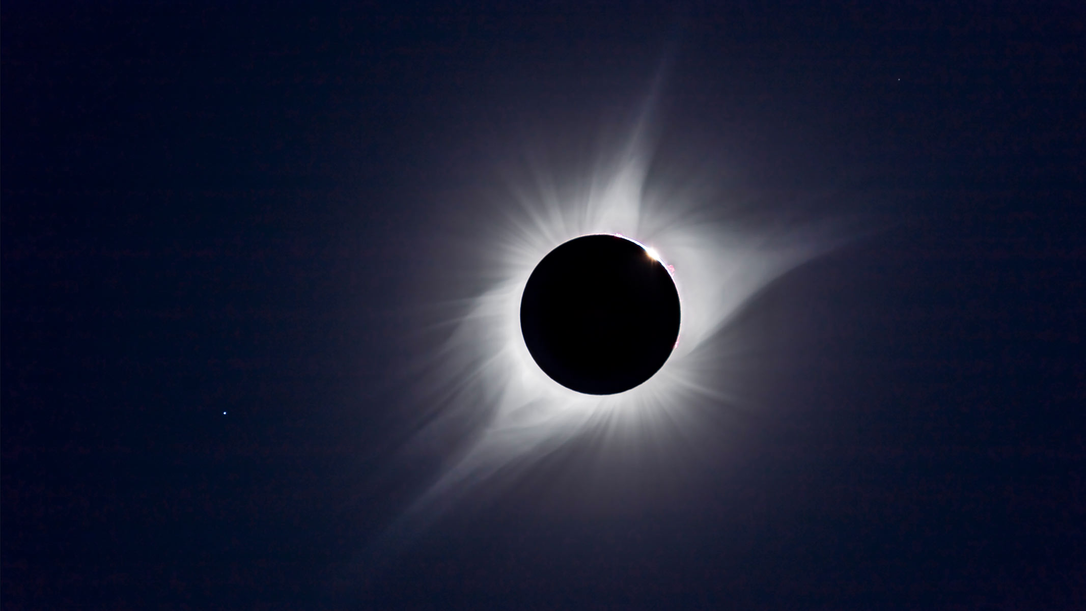 A total solar eclipse.
