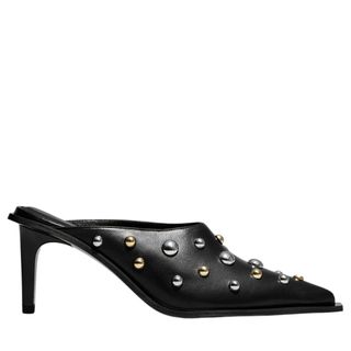 & Other Stories Studded Leather Mules