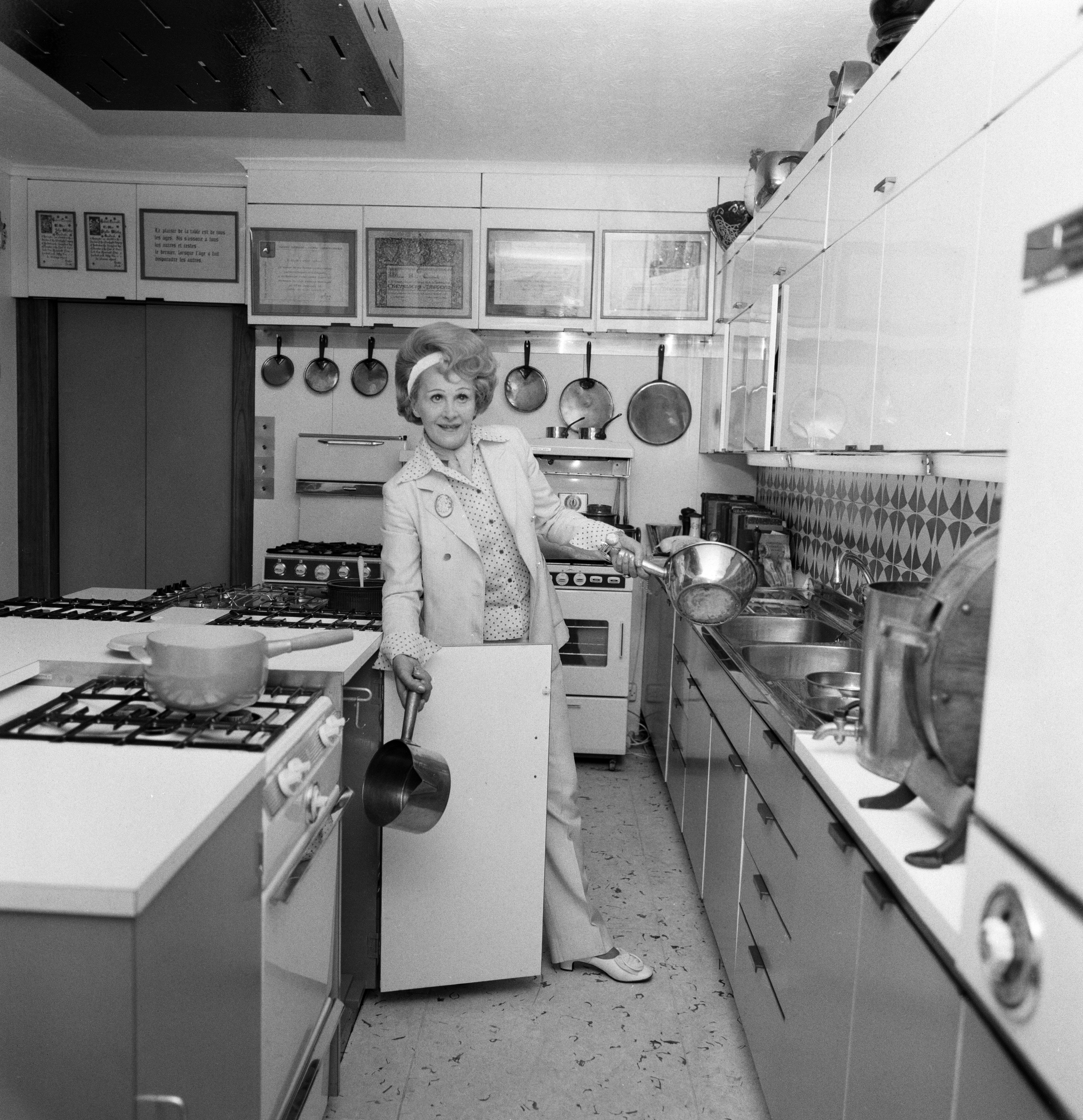 Fanny Cradock.